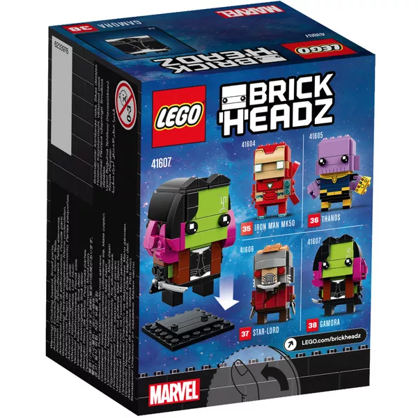 BrickHeadz 41607 Гамора (Фото 2)