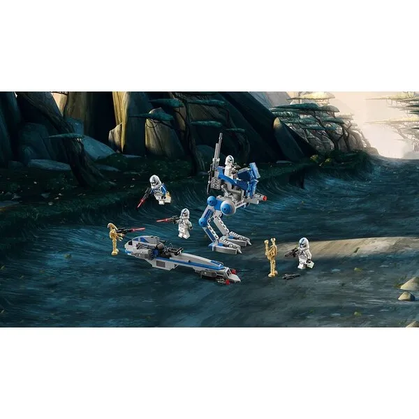 Star Wars 75280 Клоны-пехотинцы 501-го легиона (Фото 6)